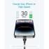 Anker 322 USB-C Lightning Cable [ 90CM MFi Certified] Powerline II for iPhone 15, 15 Pro 14 Pro Max 14, 13 X XS XR 8 Plus, AirPods Pro, Black